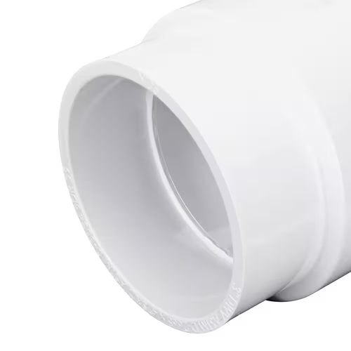 PVC Increaser/Reducer Adapter, 3 In. DWV/SCH40 Hub X 4 In. S&D Hub - Picture 6 of 7