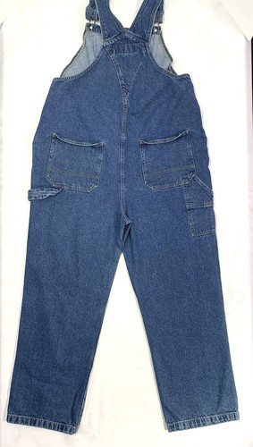 Bass Creek Workwear Double Knee Herren Denim Latzhose Gr. 38 x 34 - Bild 2 von 9