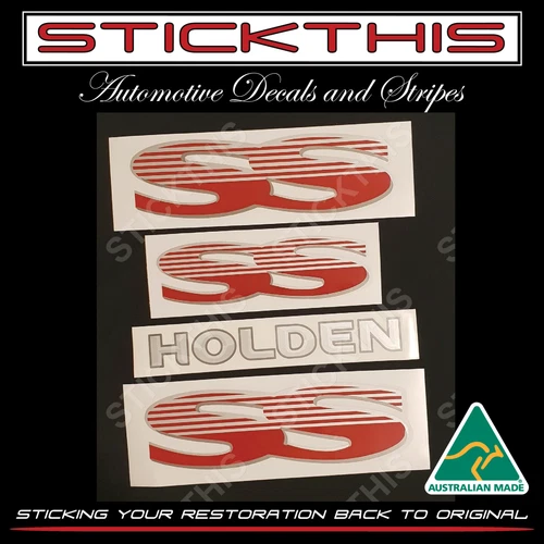 Holden VS Commodore SS Decal Sticker - Complete Body Kit ****SCREEN PRINTED****