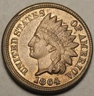 1864 CN Indian Head Cent / Uncirculated