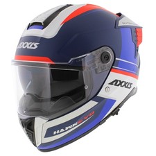 Axxis Hawk SV EVO full face helmet Daytona matt blue