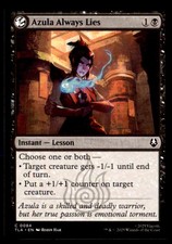 Azula Always Lies 84 Common Avatar: The Last Airbender Magic: The Gathering NM