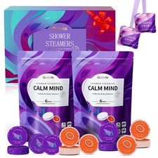 Shower Steamers Aromatherapy - 12 Pack Shower Bombs Natural Organic Essential...