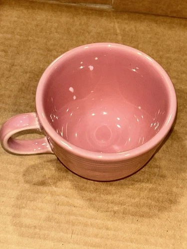 Fiestaware Rose Pink Coffee Tea Cup Homer Laughlin