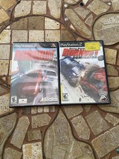 Burnout  Burnout Dominator PS2 Bundle Black Label CIB Tested Working
