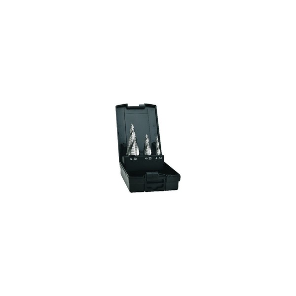 Exact Stufenbohrer HSS Set 4-Fach Spiralnute 4-30 Mm-image