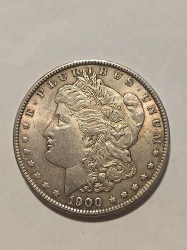 1900 Morgan Silver Dollars AU Nice Coin #1539