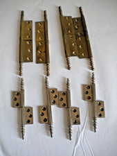 Konvolut Vintage Scharniere Franz&ouml;sisch Messing und Chrom