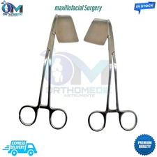 Clamp ramus Obwegeser curved Right & Left Cranio-maxillofacial Surgery Set