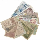 Lot of 10 Kingdom-Republic Banknotes