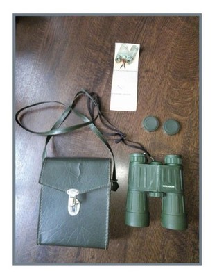 SOLIGOR 7 x 42mm DACHKANT-PRISMENGLAS FERNGLAS FELDSTECHER MIT TASCHE TOP