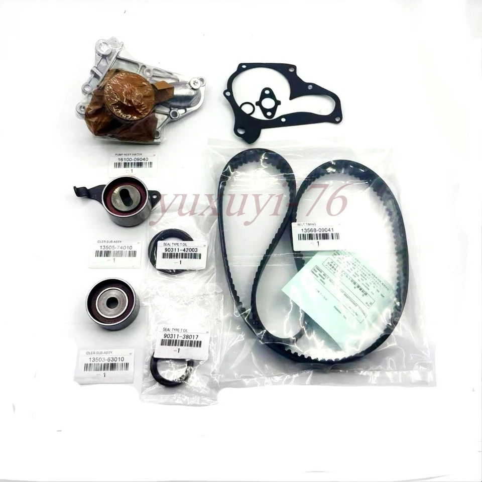 OEM Timing Belt Water Pump Kit for 87-01 Toyota Camry Celica 2.0 2.2L 3SFE 5SFE - Imagem 3 de 4