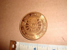 ADAIR, IOWA CENTENNIAL TOKEN COIN JESSE JAMES GANG