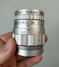 Ampex Vidicon TV Lens 25mm f1.4 C Mount Cine Lens 16mm Camera Bolex Filmo