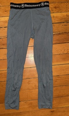 Backcountry Cedars Midweight Merino Wool Baselayer Bottoms Women s XS - gray