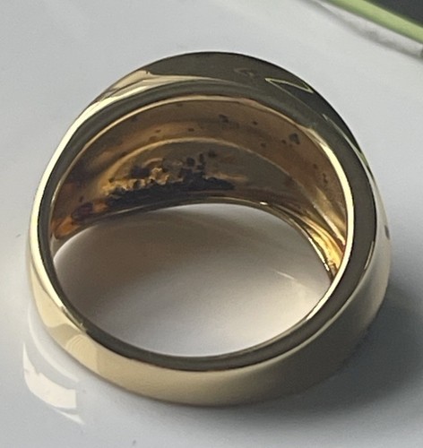 Bicolor Sterlingsilber Wellenring mit Diamant Akzenten Gr. 7 Neu im Karton - Bild 9 von 9