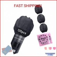 120pcs 60 pairs Mic Covers Disposable Non-Woven, Individually Wrapped Mic Cove