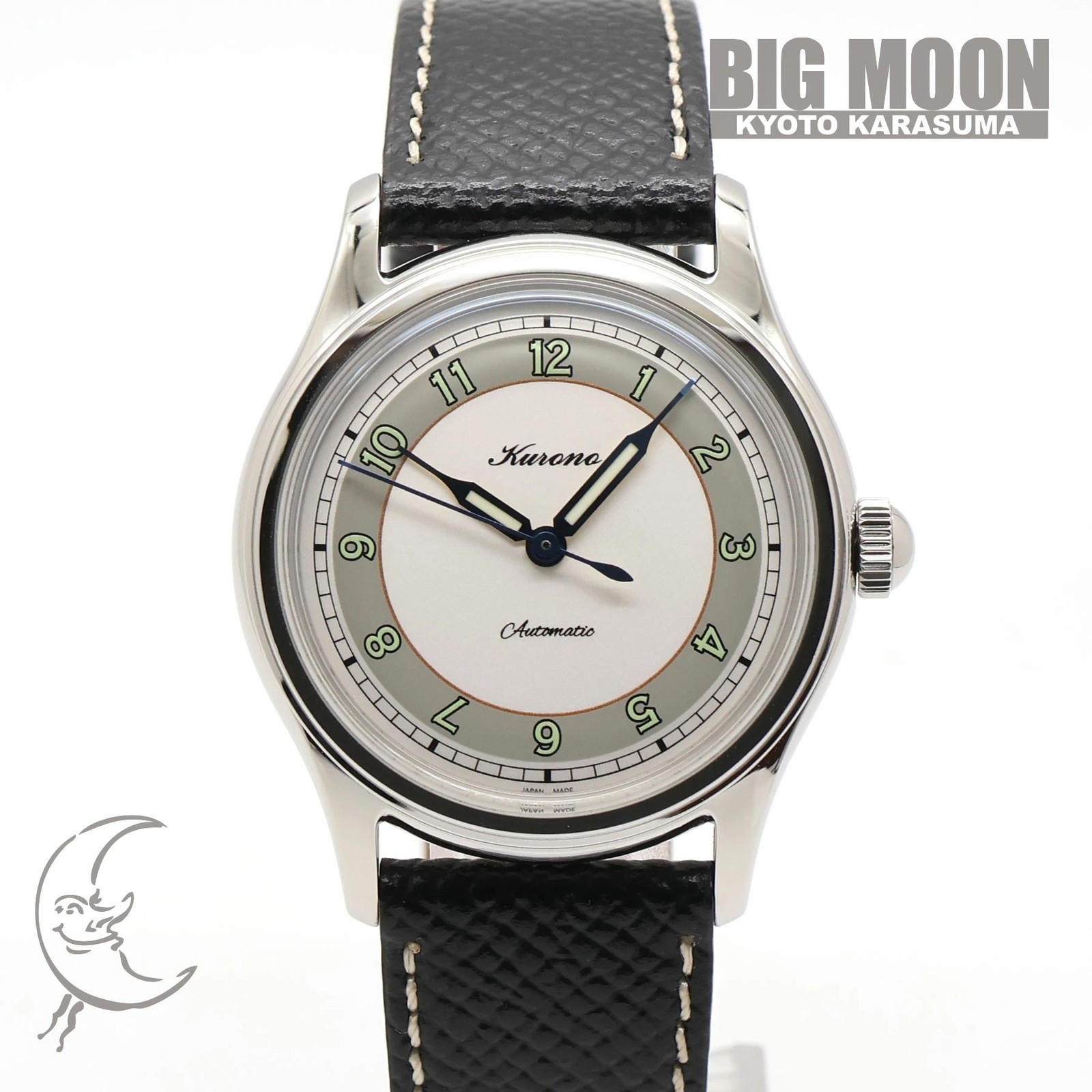 Kurono Bunkyo Tokyo CS034E 34mm Smoke Dial Automatic Limited 150 Watch