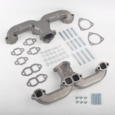 Exhaust Manifolds Rams Horn Style For Small Block Chevy Sbc 283 305 327 350 400
