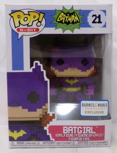 Funko Pop! 21 8-Bit Batgirrl Batman Classic TV Series Barnes & Noble Exclusive