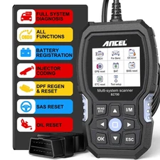 ANCEL BZ700 OBD2 Scanner For Mercedes Benz ABS Bleed EPB Oil SAS Diagnostic Tool