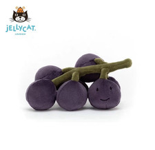 10CM Jellycat Fabulous Grapes Soft plush doll Toy tags+ Dust Bag new