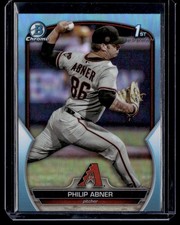2023 BOWMAN DRAFT PHILIP ABNER RC ARIZONA DIAMONDBACKS #BDC-165 SKY BLUE