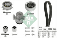 Wasserpumpe + Zahnriemensatz FüR Audi Seat Skoda VW A1 Sportback A3 Cabriolet