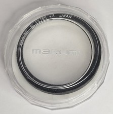 Marumi 58mm SL Filter 3 Japan - Camera Lens Slip On Filter With Case
