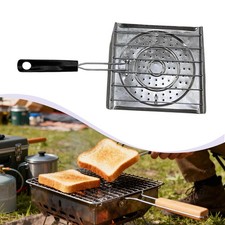 Camping Bread Toaster Compact Portable Cooking Grill for Fishing Camping BBQ