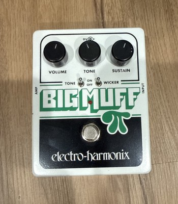 Electro-Harmonix Big Muff Pi with Tone Wicker Fuzz Pedal - Open Box