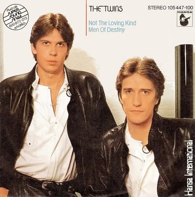 The Twins Not The Loving Kind / Men Of Destiny Vinyl Single 7inch NEAR MINT