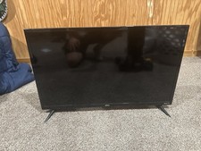 onn. 32" LED TV Black 720p HD Flat Screen Model onn Used NO REMOTE 