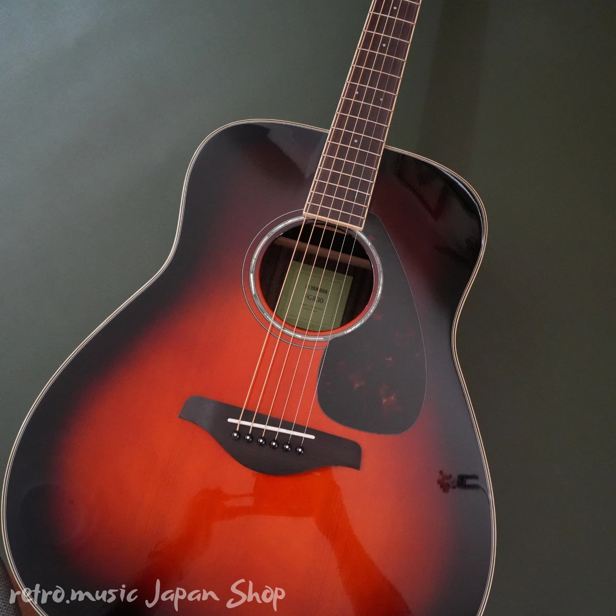 Guitarra Acústica YAMAHA FG830TBS SERIE FG Tobacco Brown Sunburst