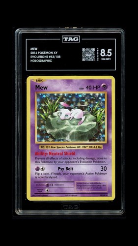 Mew graded TAG 8.5 for sale on eBay