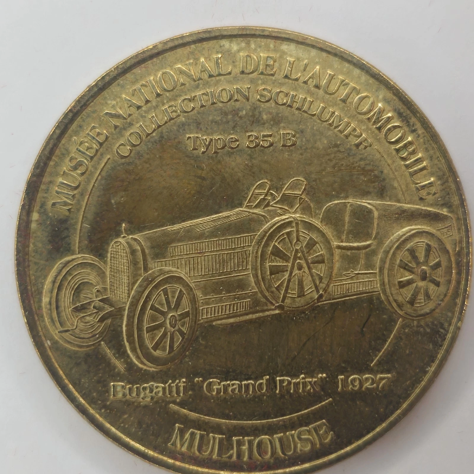 Mulhouse - Musée national de l'Automobile - Bugatti 35B - 200 - Monnaie de Paris