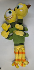 Disney Store Monsters Inc University Terry And Terri 16" Plush Stuffed Toy