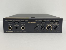 Pioneer Laser Active PAC-K1 Karaoke LaserActive Unit & Manual *NOT TESTED*