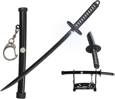 Mini Katana, 5.7-Inch Ultra Sharp Stainless Steel Knife with Scabbard, White