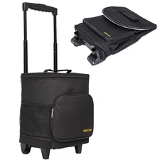 Ultra Compact Cooler Smart Cart with Wheels - Collapsible Insulated Bag Foldable