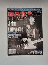 Bass Player Magazine September 2002 John Etwistle tribute Jeff Berlin Jerry