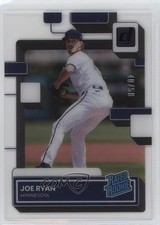 2022 Panini Chronicles Clearly Donruss Blue /50 Joe Ryan #68 10k8
