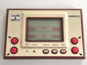 Nintendo MH-06 Manhole LSI Game and Watch Used Japan Vintage Retro #04465116