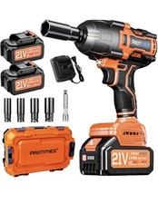 Cordless Impact Wrench 900ft-lbs 1200n.m 12 Brushless Impact Gun 21v Htp