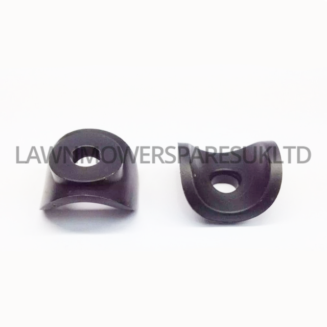 2 x MOUNTFIELD SP464 PETROL LAWNMOWER U HANDLE WASHER CLAMPS 122680006/1