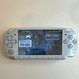 Sony PSP-2000 Silver Handheld System Console Wi-Fi w/ Charger Battery