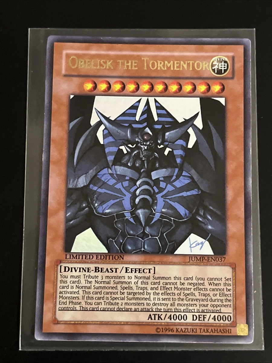 Obelisk The Tormentor Yu-Gi-Oh! TCG Ultra Rare Individual