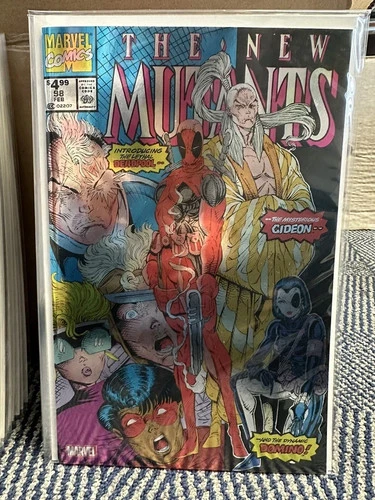 Marvel Comics The New Mutants #98 Facsimile Edition  Foil Variant Rob Liefeld