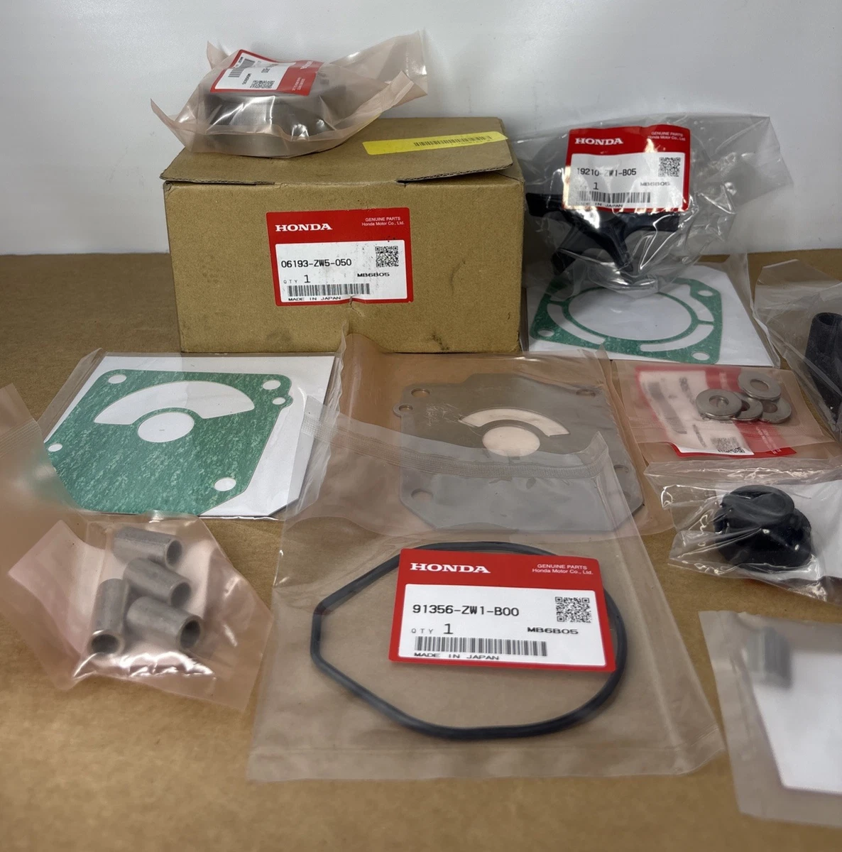 Genuine Honda 06193-ZW5-050 Water Pump Impeller Kit (missing 3 bolts) photo 3