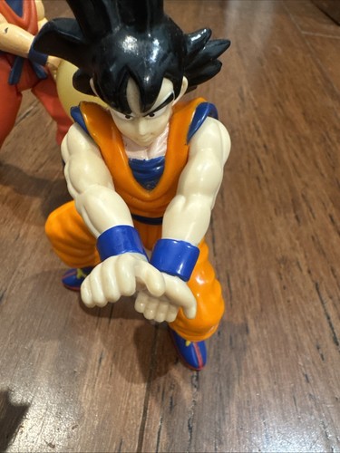 Vintage 1989 Bandai Irwin Dragonball Z Vegeta Goku saiyan goka Action Figure Set - Picture 3 of 9
